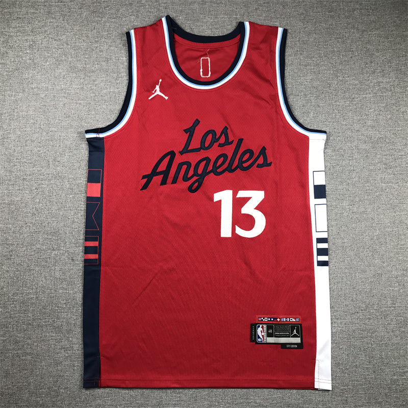 Men's LA Clippers Paul George #13 Red Swingman Player Jerseys