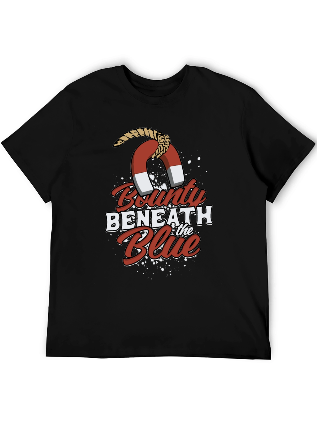 Bounty Beneath the Blue Graphic Tee - Black