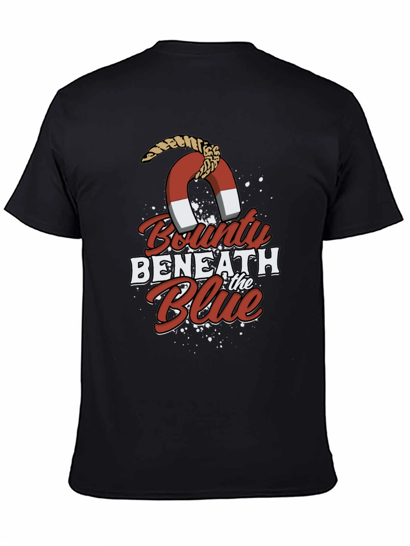 Bounty Beneath the Blue Graphic Tee - Black