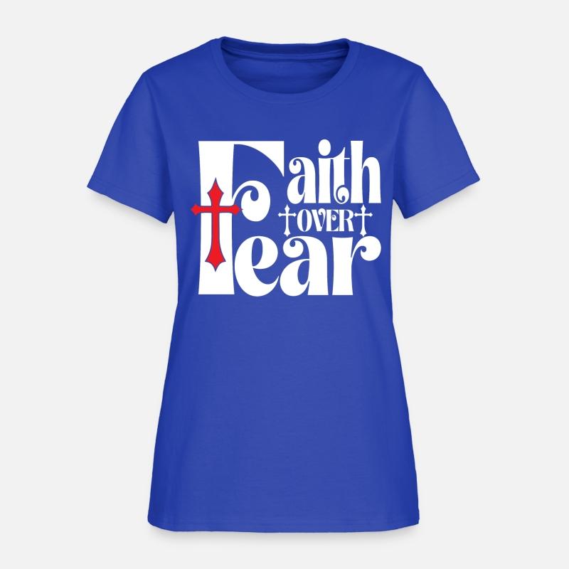 Faith Over Fear Love Jesus Christian Christmas