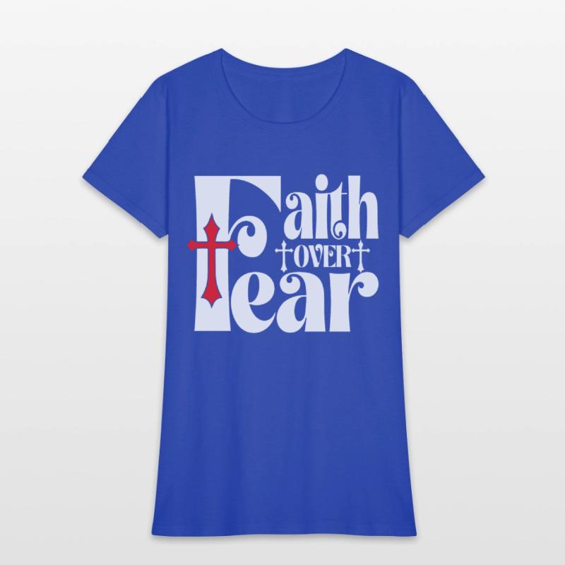 Faith Over Fear Love Jesus Christian Christmas