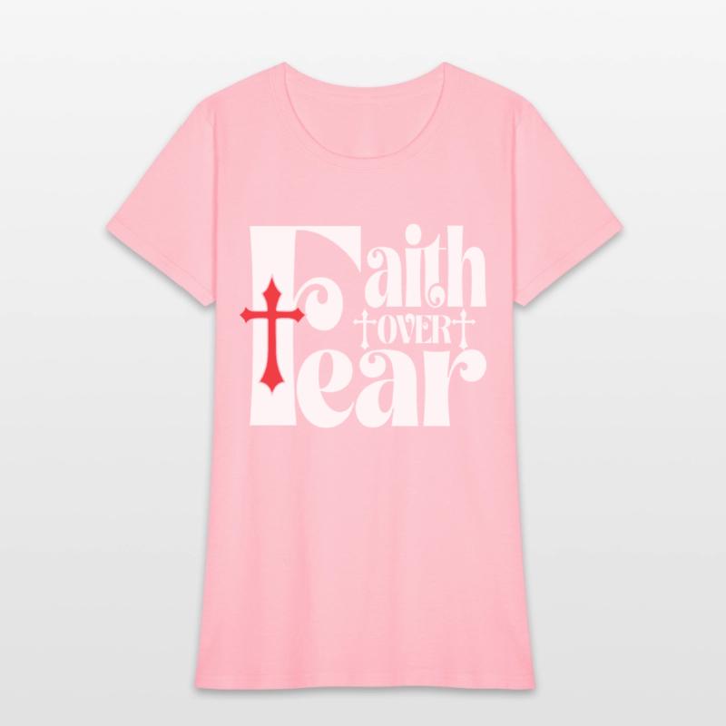 Faith Over Fear Love Jesus Christian Christmas