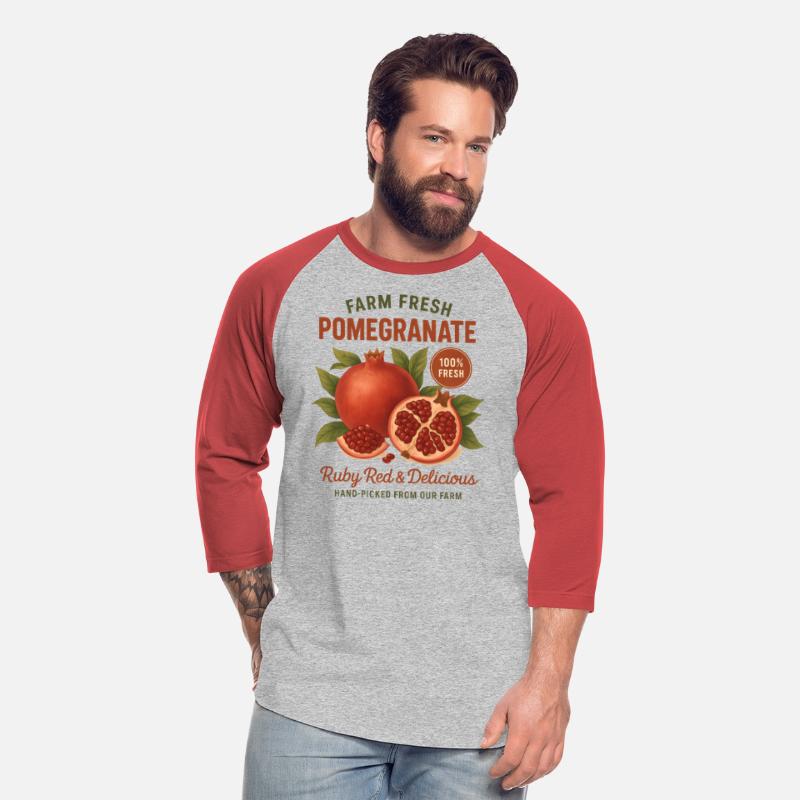 Farm Fresh Pomegranate – Ruby Red Fruit Art