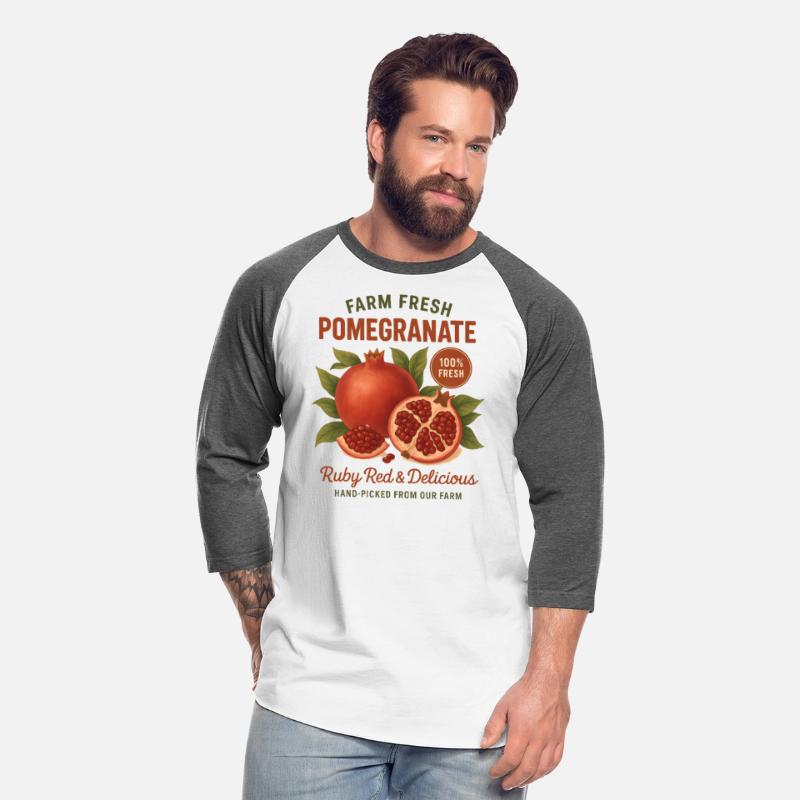 Farm Fresh Pomegranate – Ruby Red Fruit Art