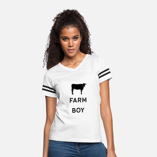 Farming Shirt Farm Boy Black Cute Gift Farm Country USA