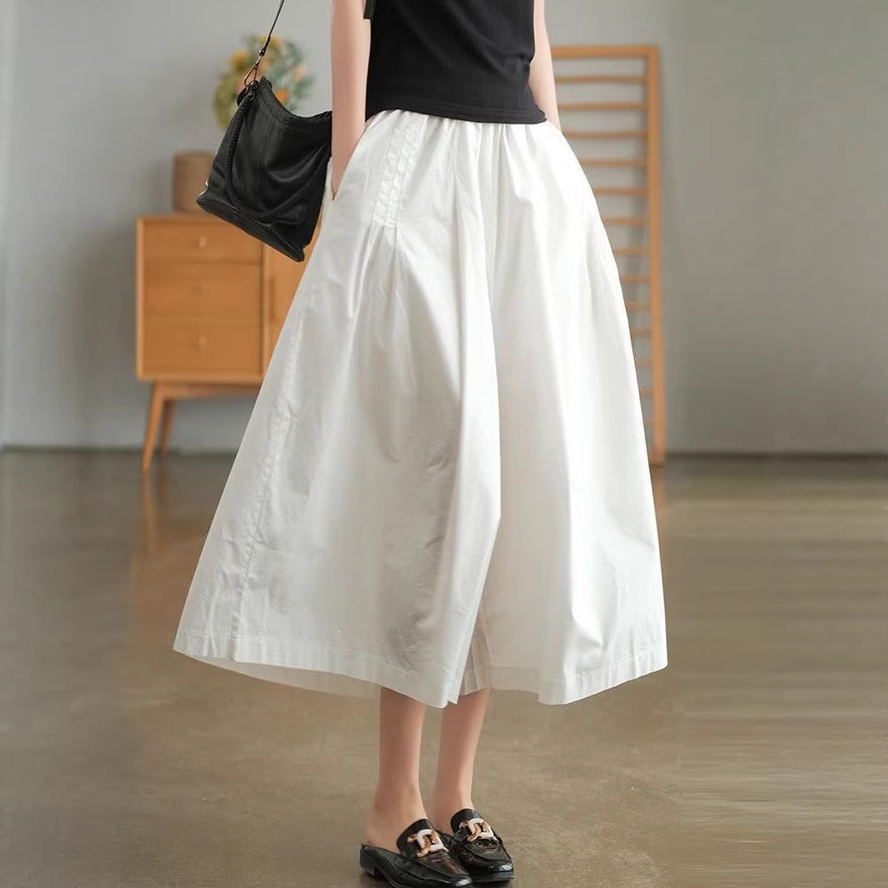 Classic Pants Versatile Casual Pants Loose-fitting Cap