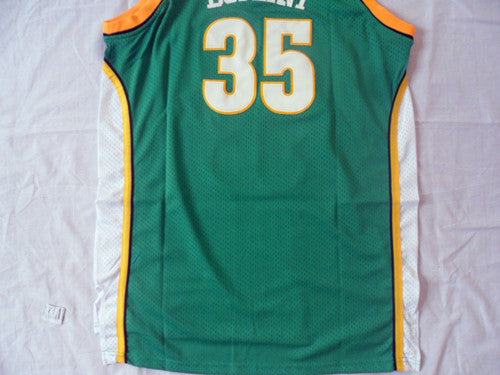 SuperSonics No. 35 Durant Green Retro Fan Edition New Fabric Jersey