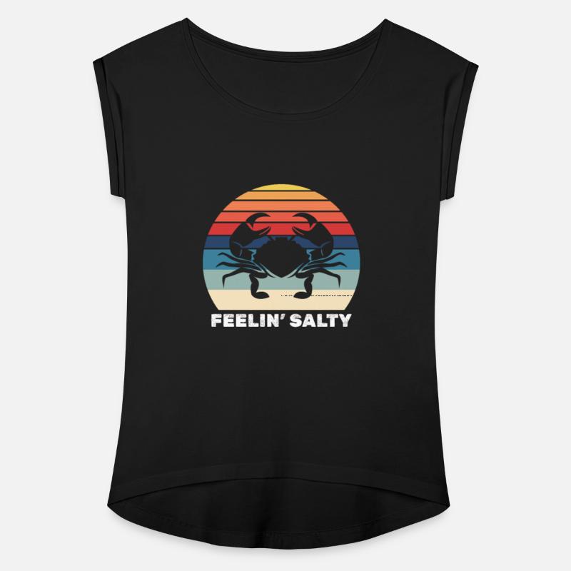 Feelin' Salty Crab Retro Vintage