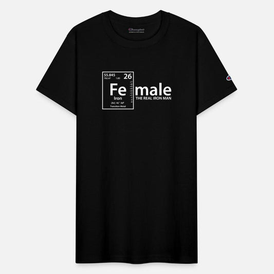 Female - The real iron man, Iron Man (white)