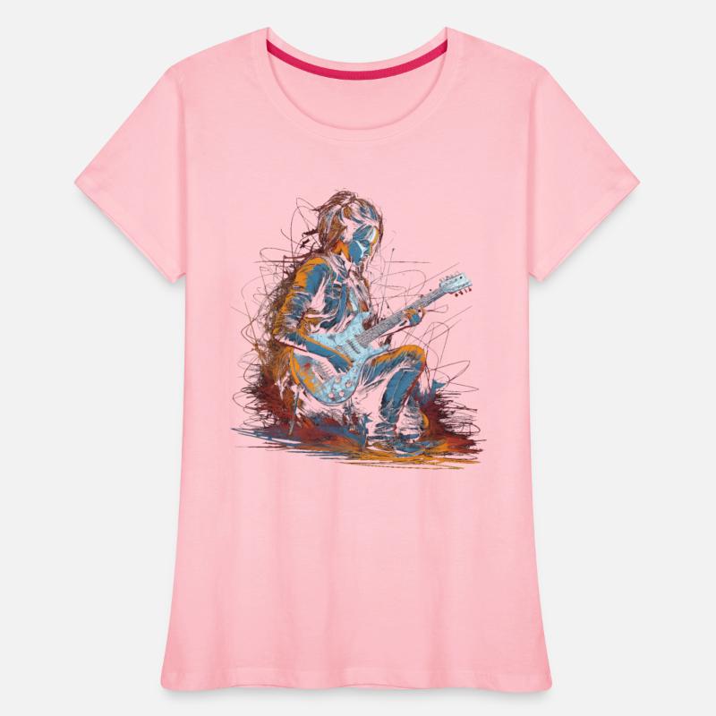 Female Guitar player