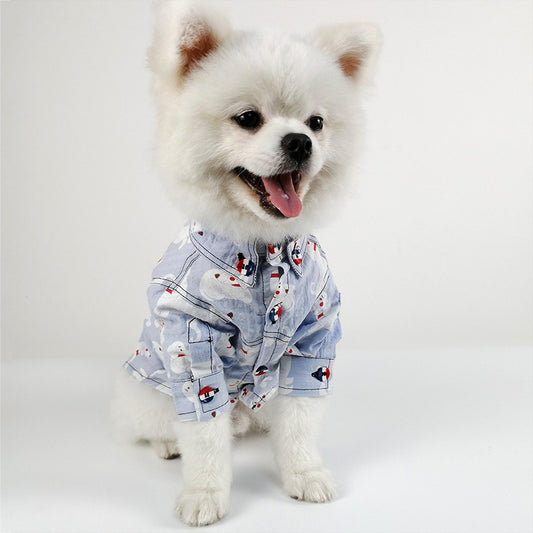 Puppy Printed Shirt Dog Clothes – Quality You Can Trust