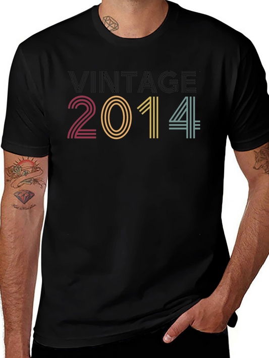 Vintage 2014 Graphic T-Shirt - Retro Style