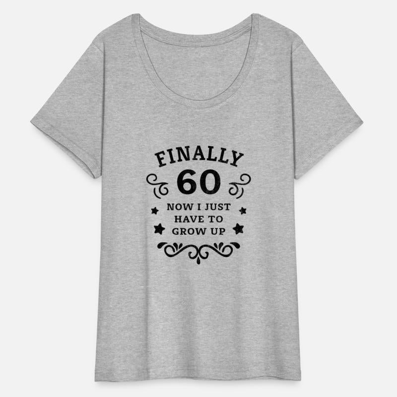 Finally 60 Now i have to grow up 60th Birthday