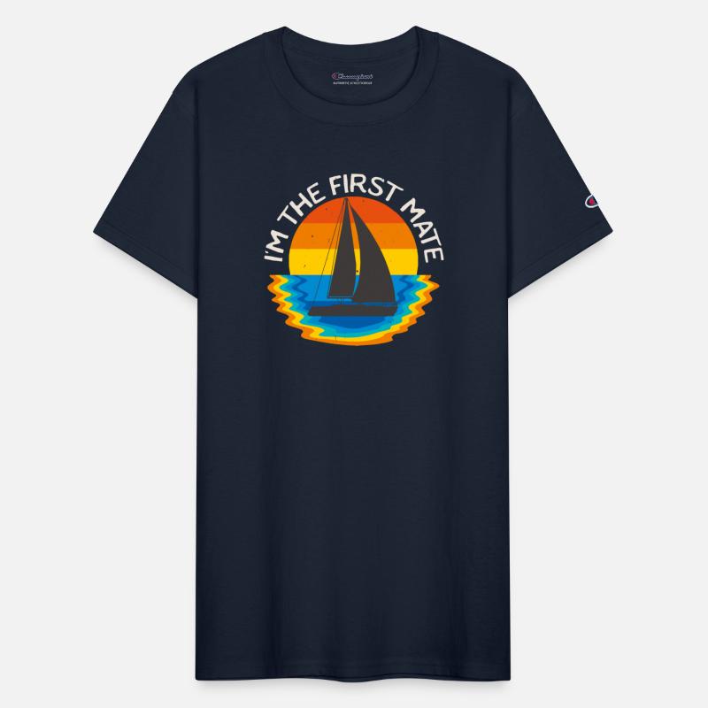 First Mate Sailing Boat Retro Boating