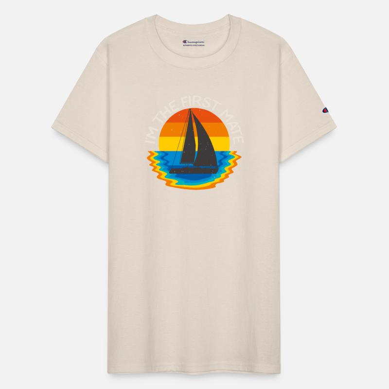 First Mate Sailing Boat Retro Boating