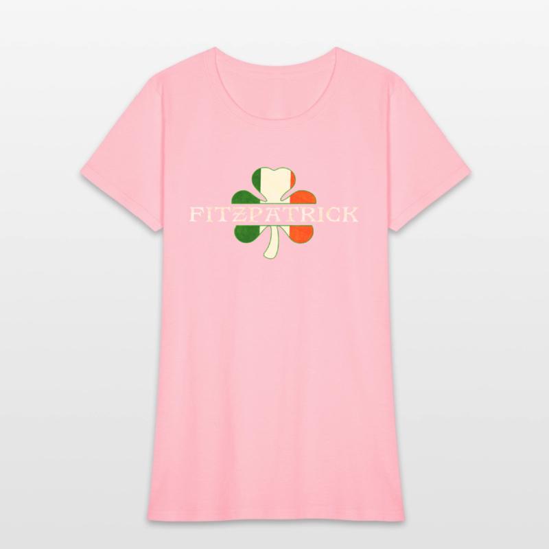 Fitzpatrick Irish Surname Ireland Flag Shamrock