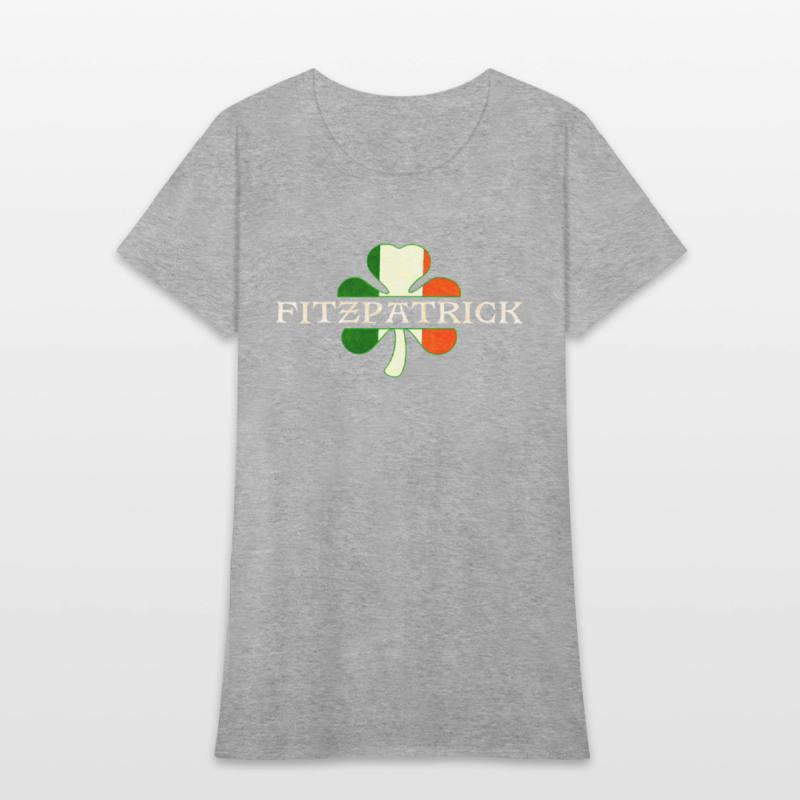Fitzpatrick Irish Surname Ireland Flag Shamrock