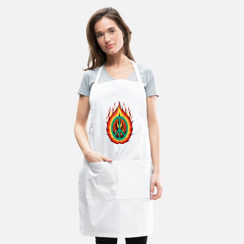 Flames of Peace,illustration of peace symbol