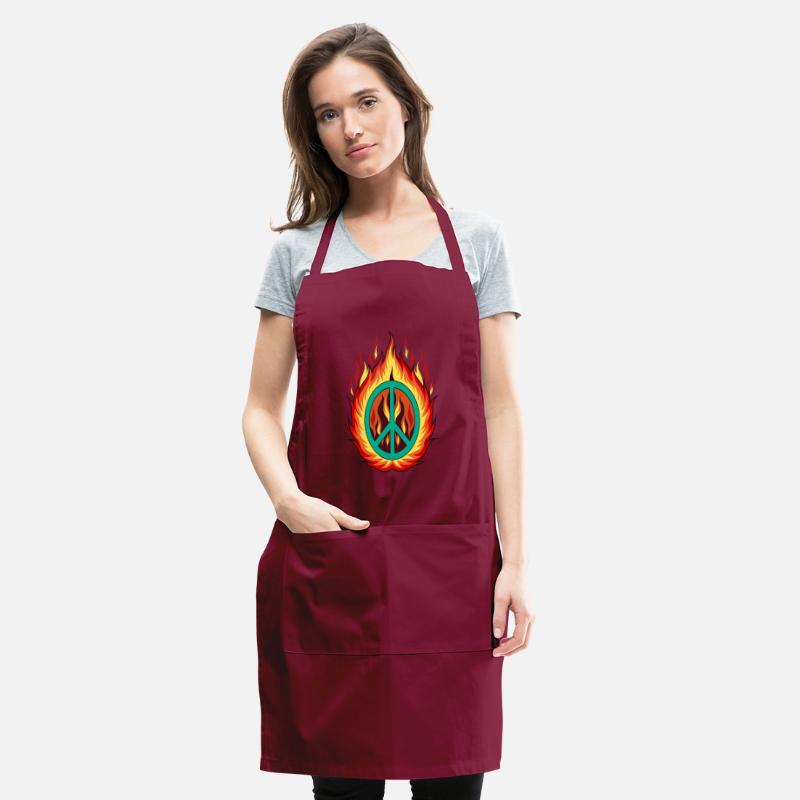 Flames of Peace,illustration of peace symbol