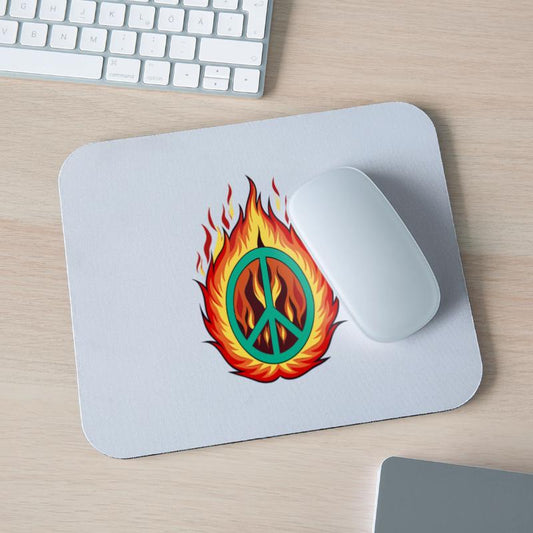 Flames of Peace,illustration of peace symbol