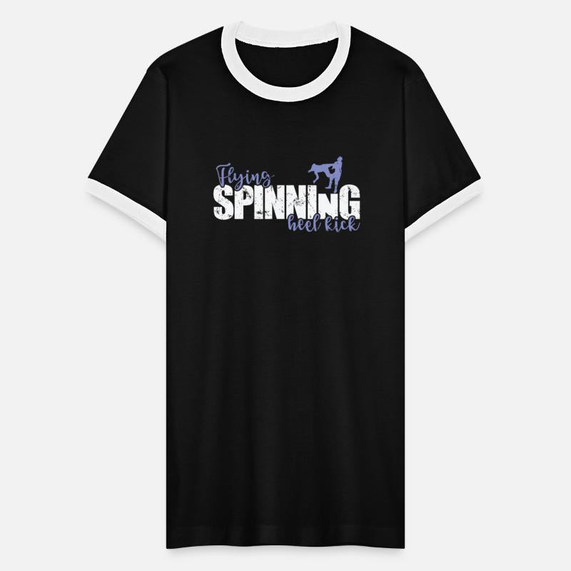 Flying Spinning Heel Kick MMA Taekwondo