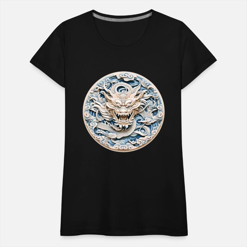 Folklore Dragon Mandala Art