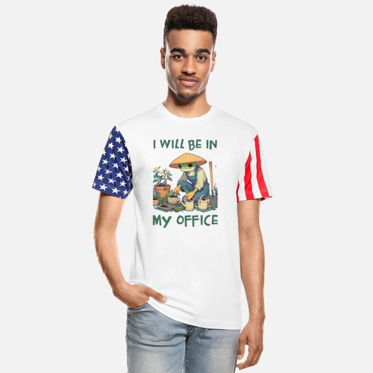 Frog Funny Gardening Design I'll be in My OFFICE