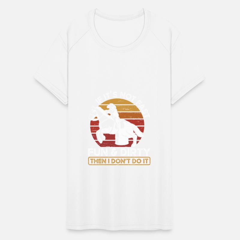 Fun And Dirty Barrel Racing Equestrian Horse