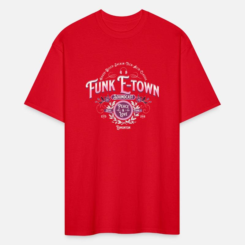 FUNK E-TOWN SOUNDCAST - 30s Logo (pink)