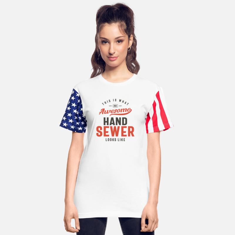 Funny Awesome Hand Sewer Job Occupation