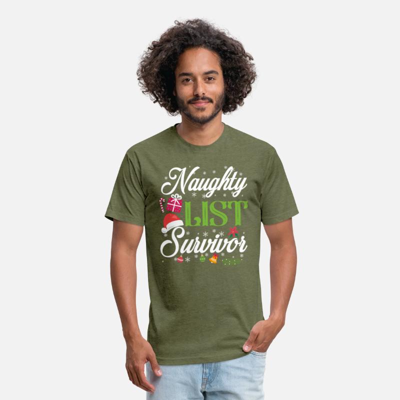 Funny Christmas Naughty List Survivor