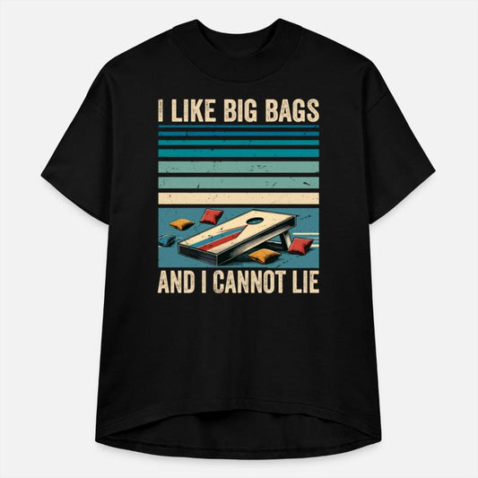 Funny Cornhole Player Saying - I Like Big Bags