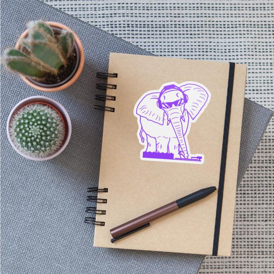 Funny DJ Pink Elephant Mixtape Music Party Club