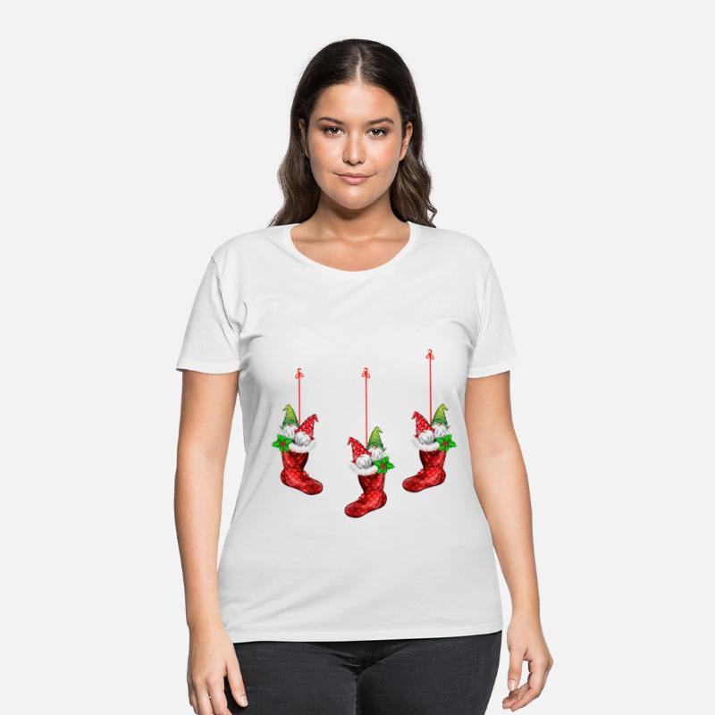 Funny Gnomes In Christmas Sock Merry Christmas