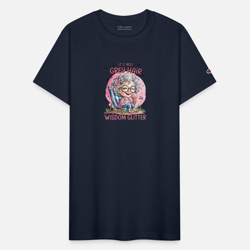 Funny Grandma Wisdom Glitter