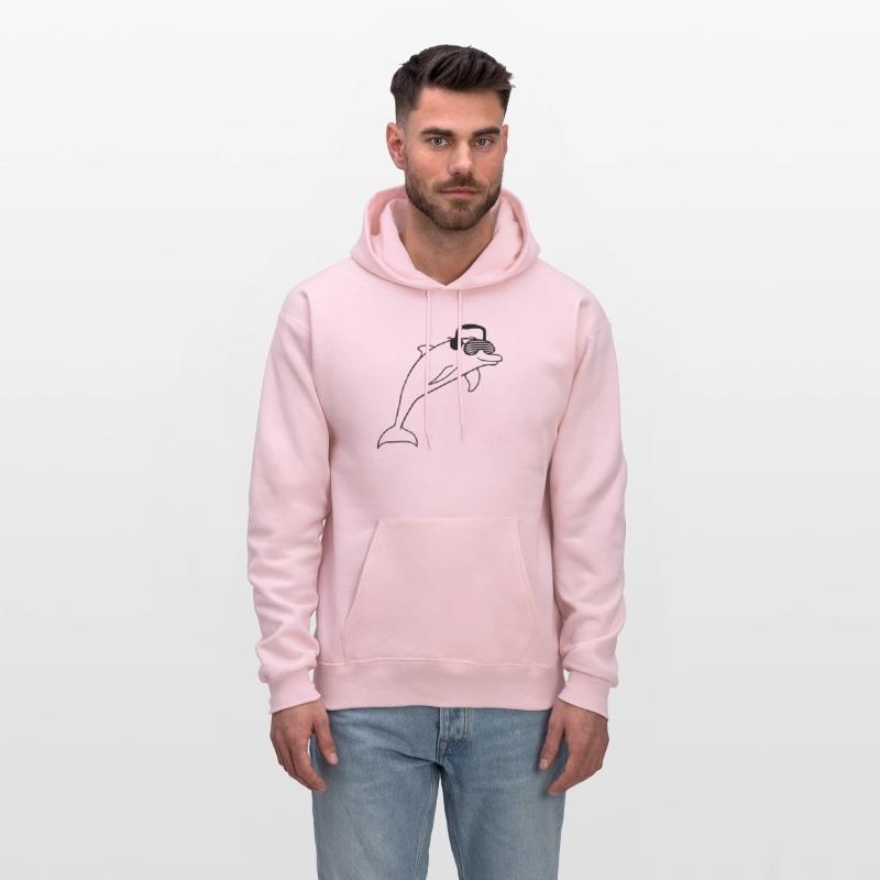 Funny Jumping DJ Dolphin Sunglasses Music Party