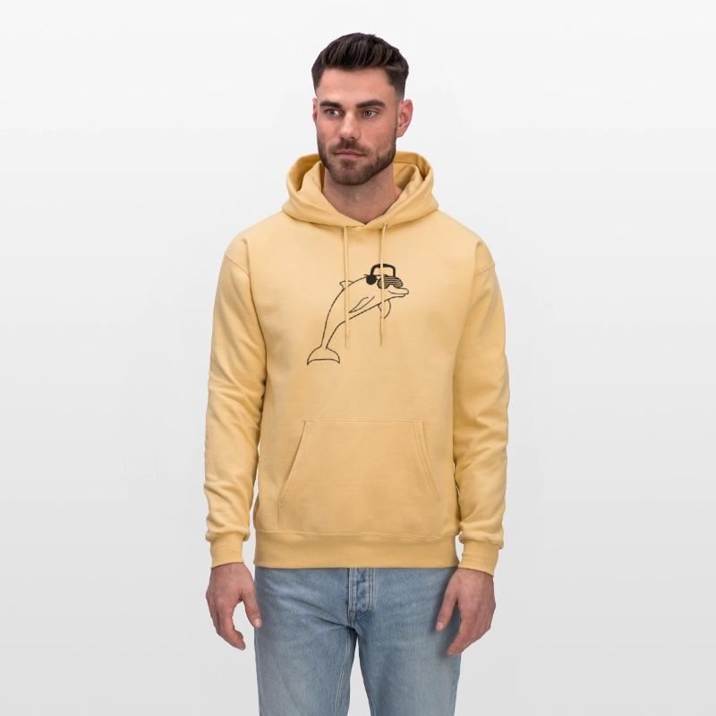 Funny Jumping DJ Dolphin Sunglasses Music Party