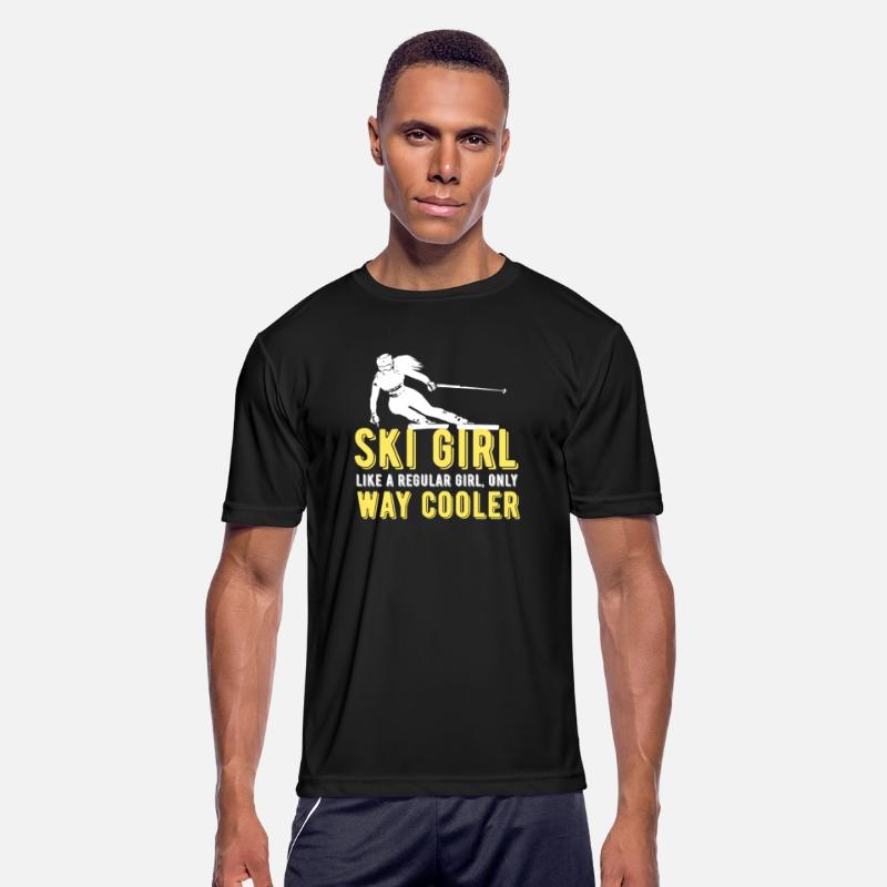 Funny Ski Saying Way Cooler Skiing Ski Girl Gift