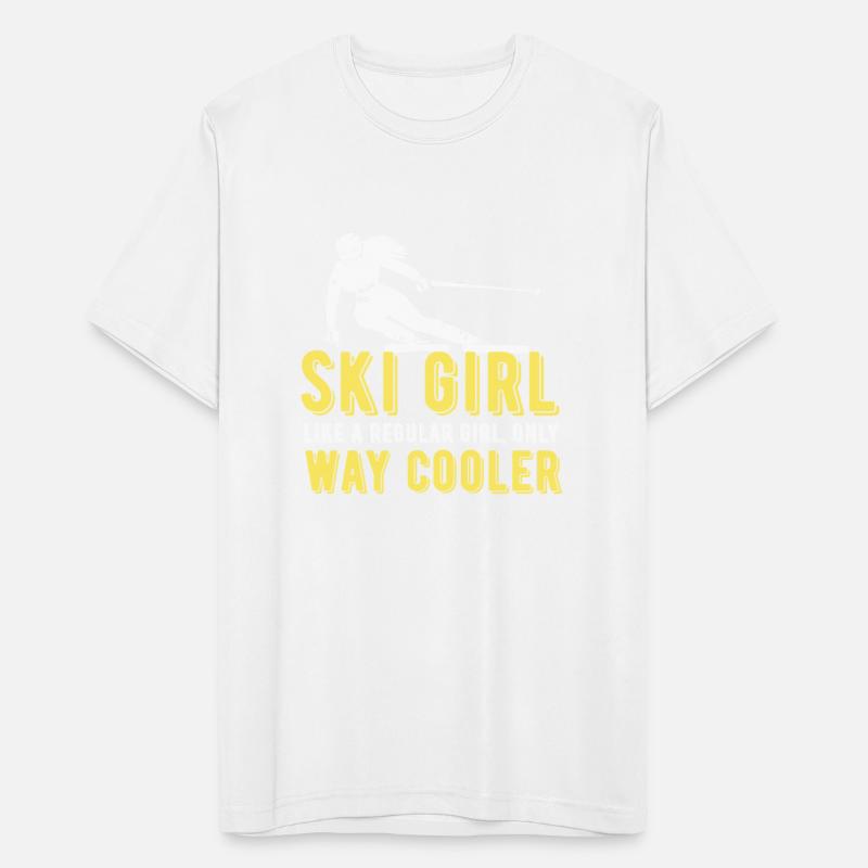 Funny Ski Saying Way Cooler Skiing Ski Girl Gift