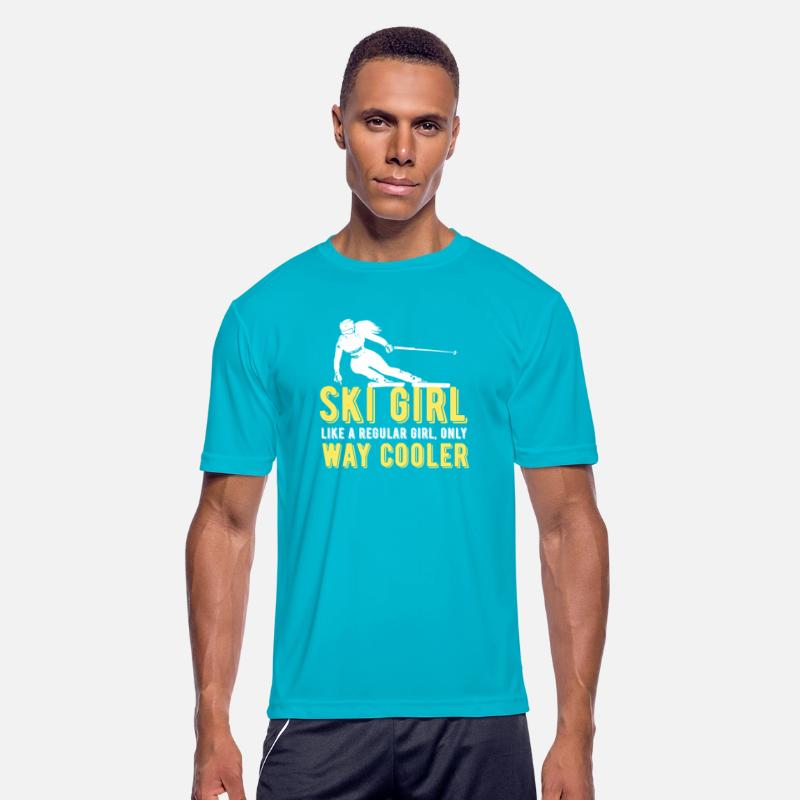 Funny Ski Saying Way Cooler Skiing Ski Girl Gift