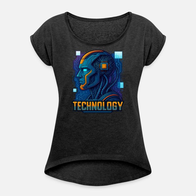 Futuristic Cyber Tech Portrait