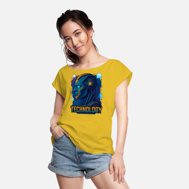 Futuristic Cyber Tech Portrait