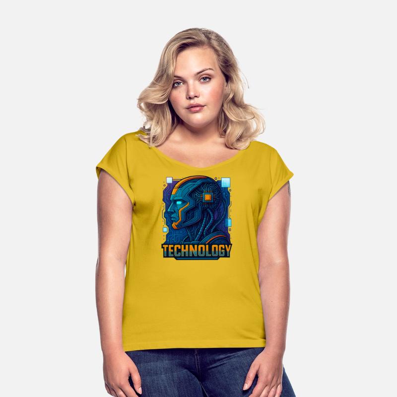 Futuristic Cyber Tech Portrait