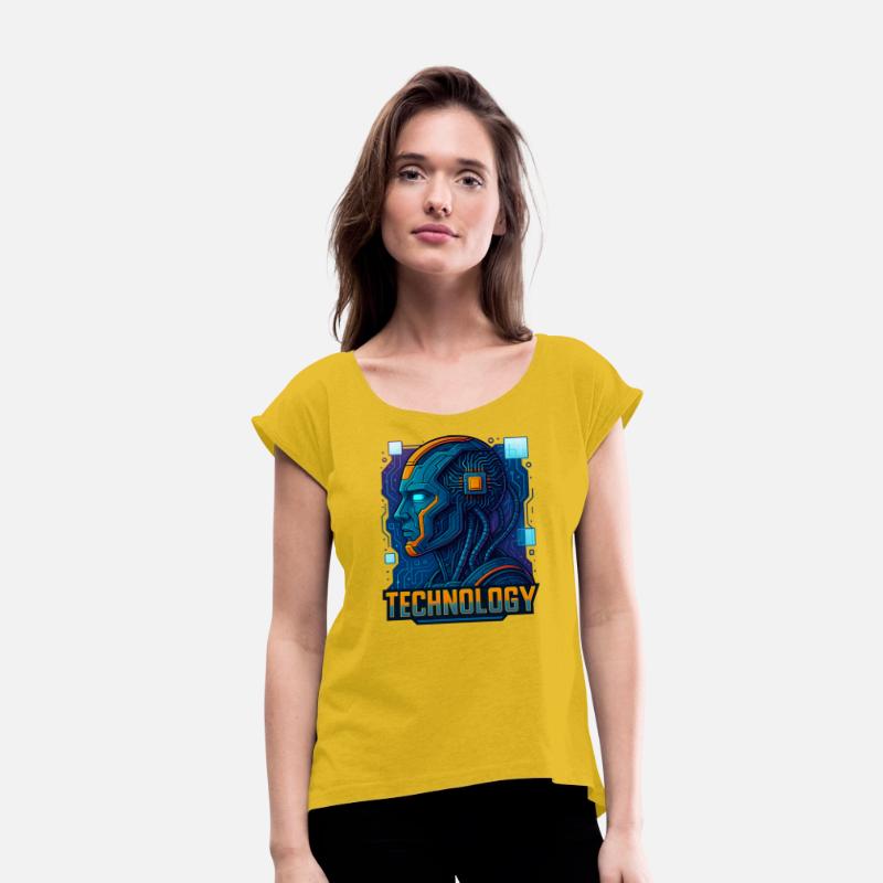 Futuristic Cyber Tech Portrait