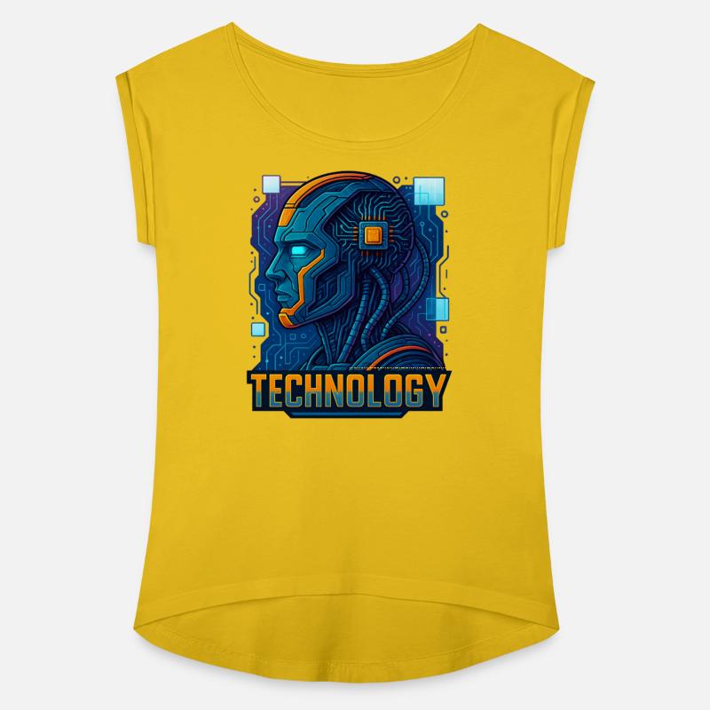 Futuristic Cyber Tech Portrait