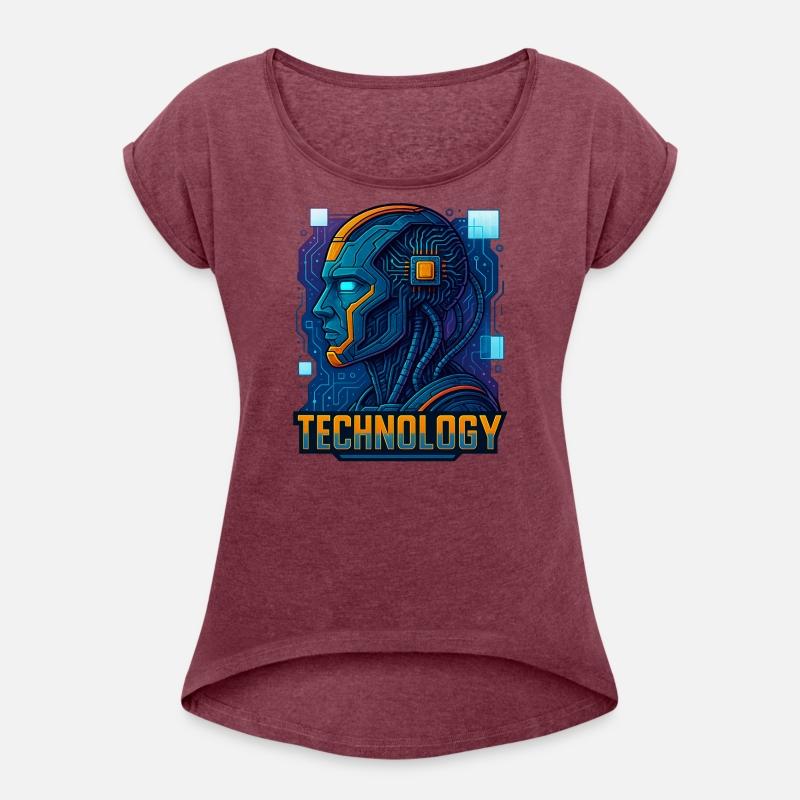 Futuristic Cyber Tech Portrait