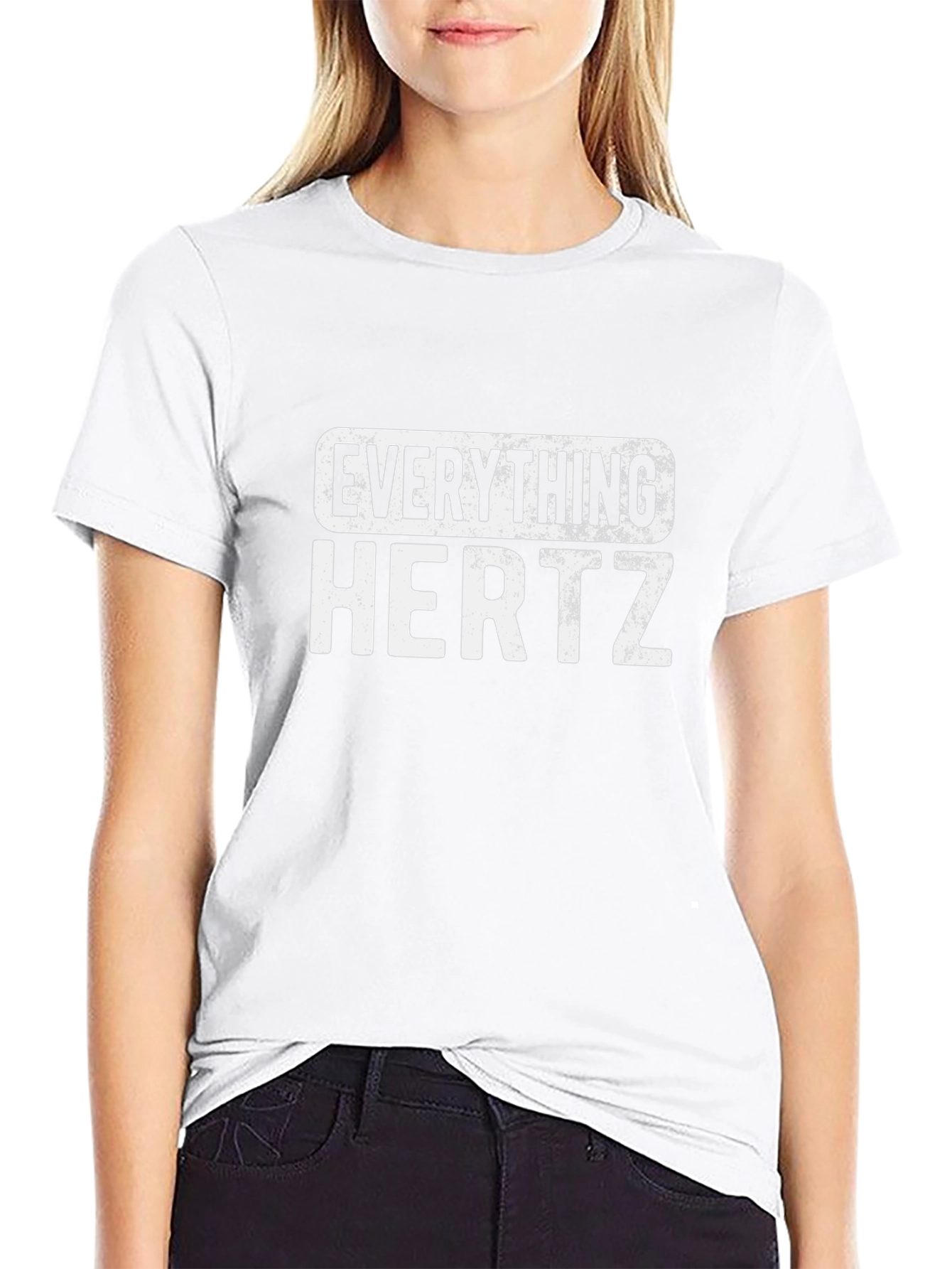 Everything Hertz Black Graphic Tee