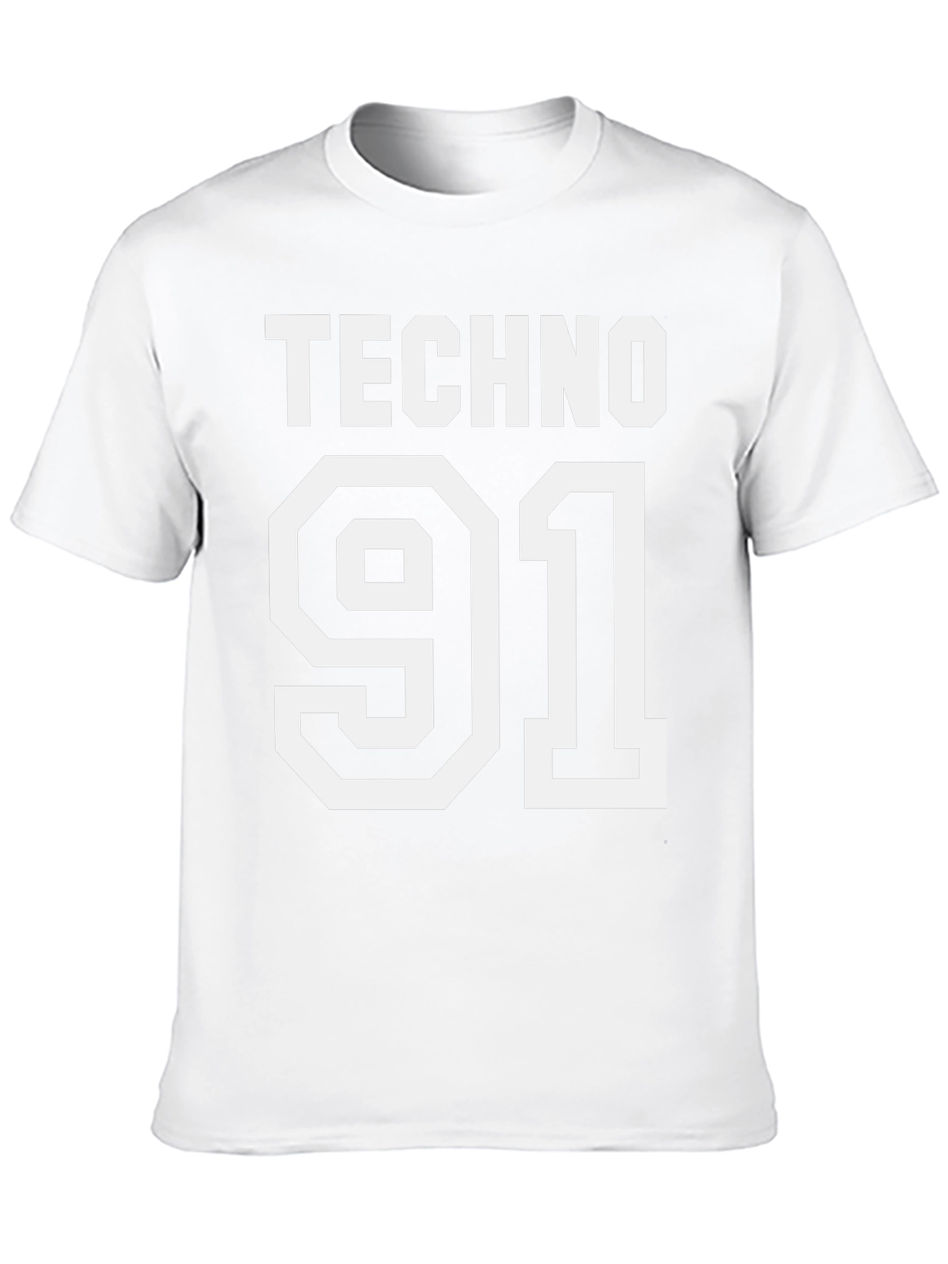 Techno 91 Black Graphic T-Shirt