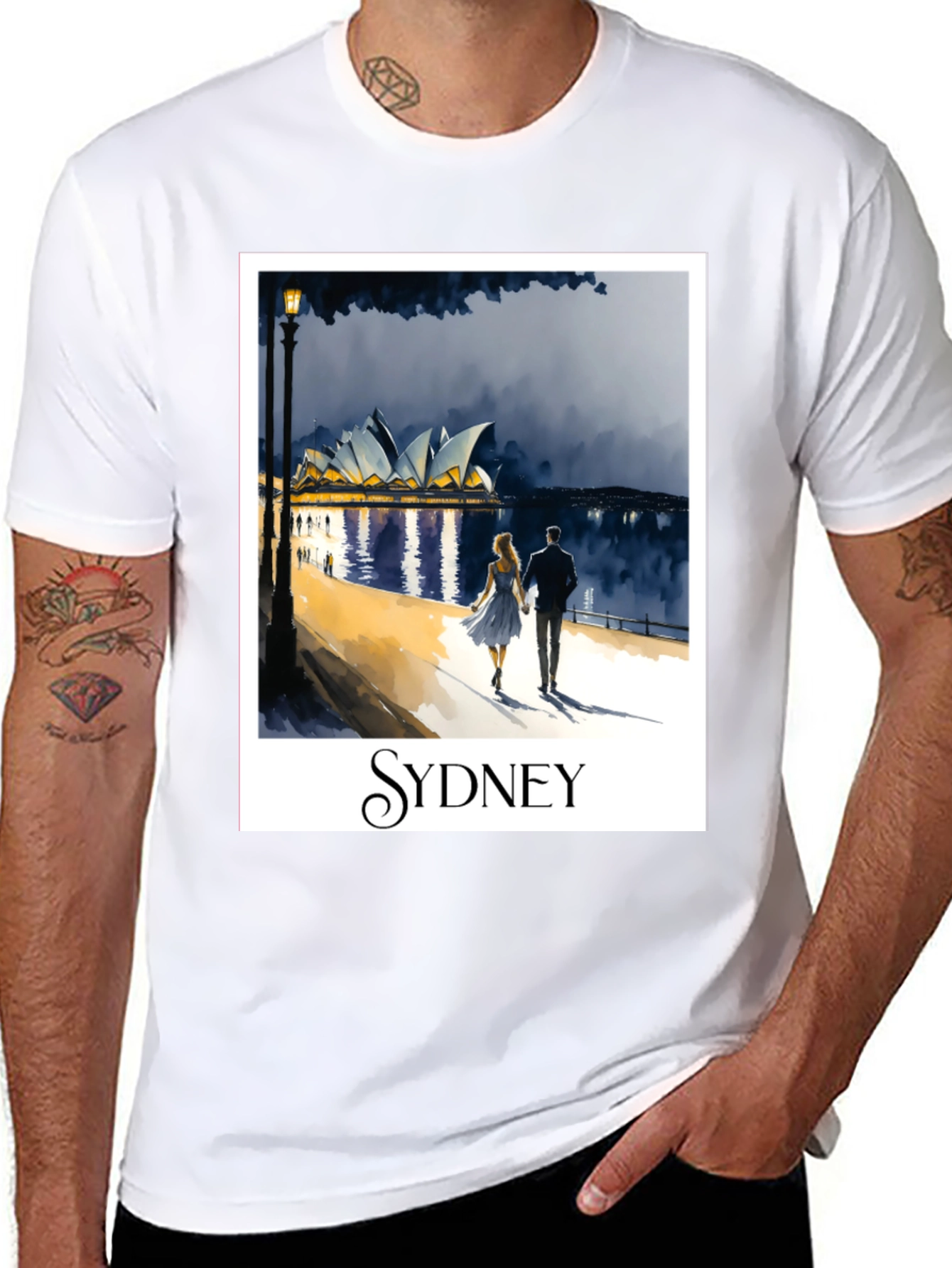 Sydney Opera House Graphic Tee