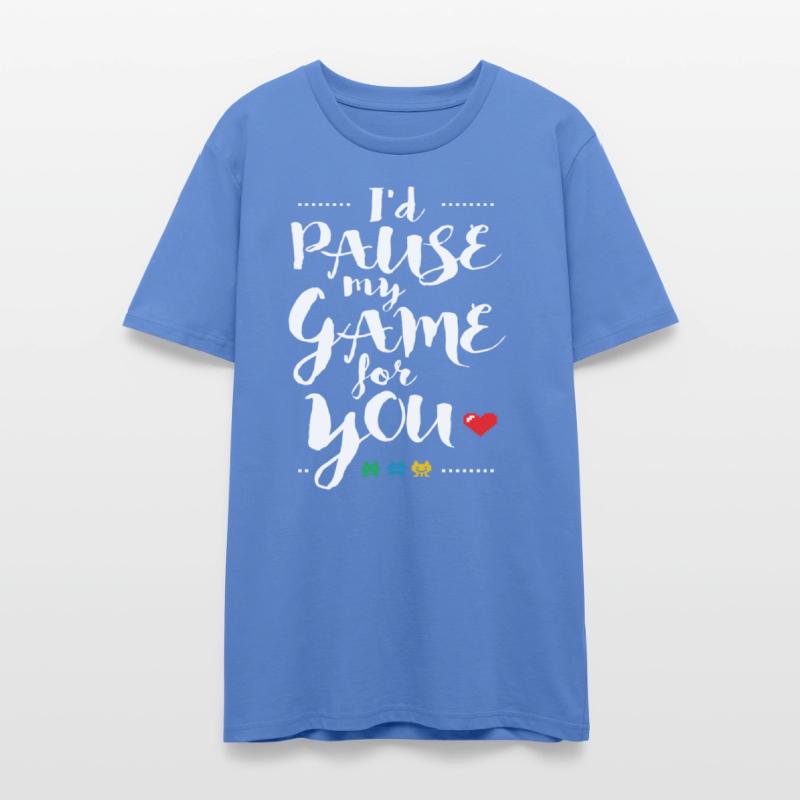 Gamer Shirt Pause Game